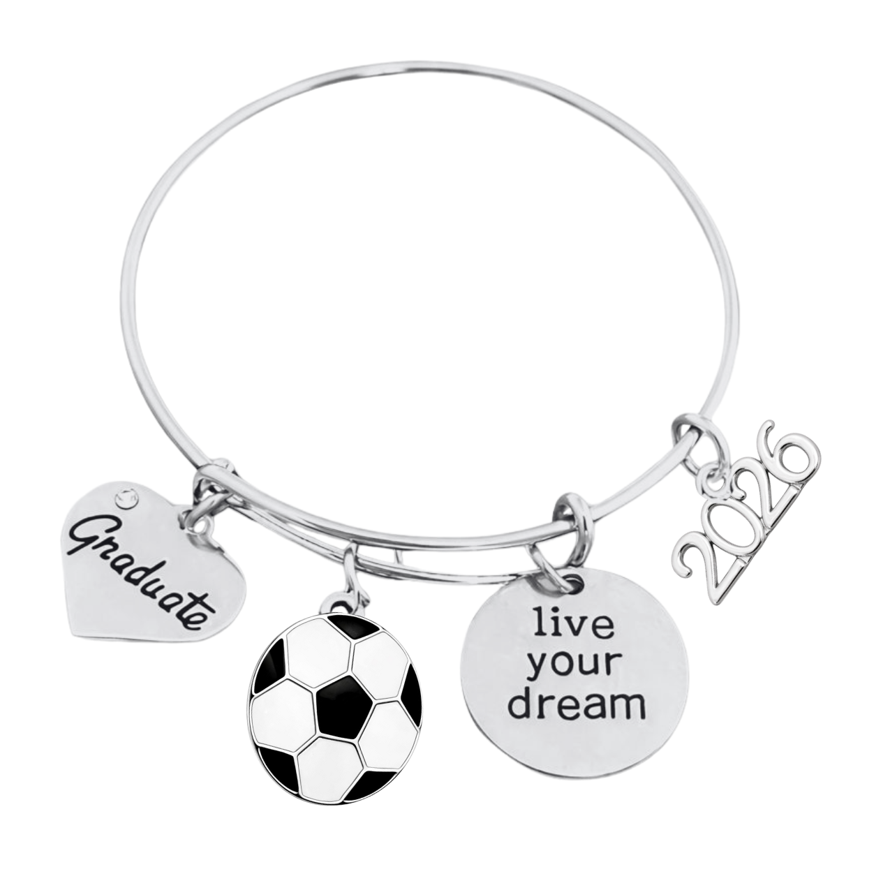 2026 Sports Graduation Bracelet - Live Your Dream- Pick Activity