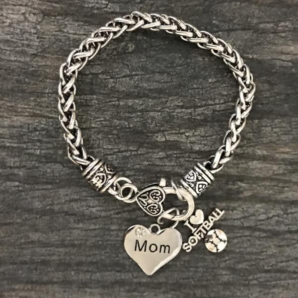 Softball Mom Rope Bracelet