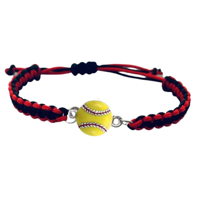 Softball 2025 rubber bracelets