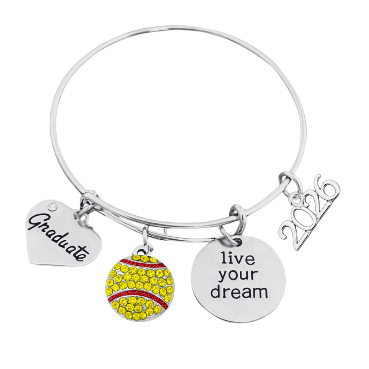 2026 Sports Graduation Bracelet - Live Your Dream- Pick Activity
