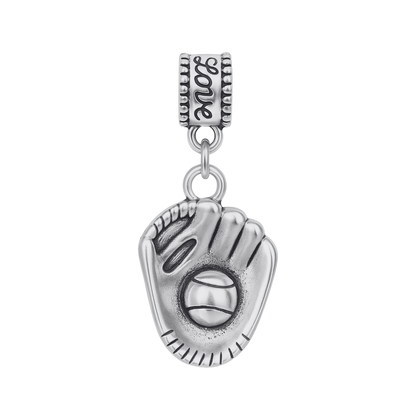 Softball Charm Bead - Pick Style