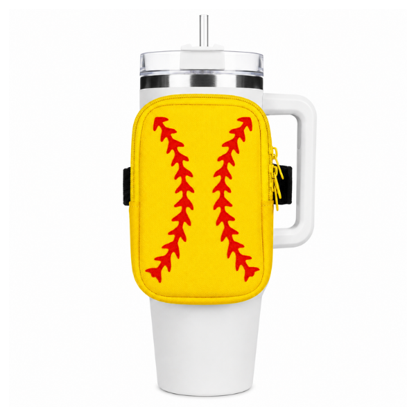 Softball Water Bottle Pouch