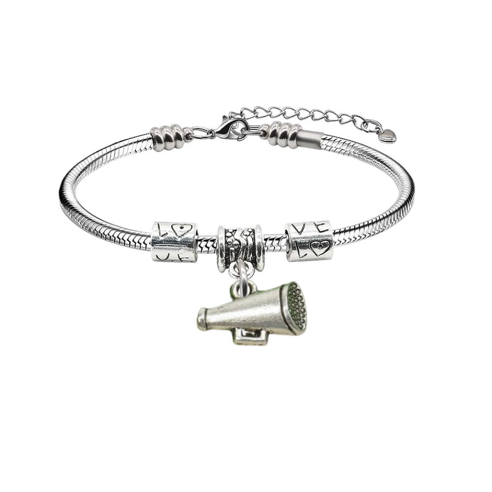 Cheer Love Charm Bracelet- Pick Style
