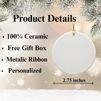 Personalized Crew Ornament