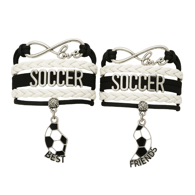 Girls Soccer Friendship Bracelets