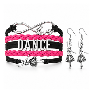 Girls Dance Infinity Jewelry Set