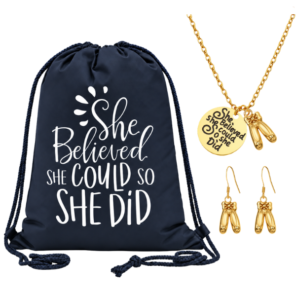 Dance Sportybag Gift Bundle- She Believed She Could