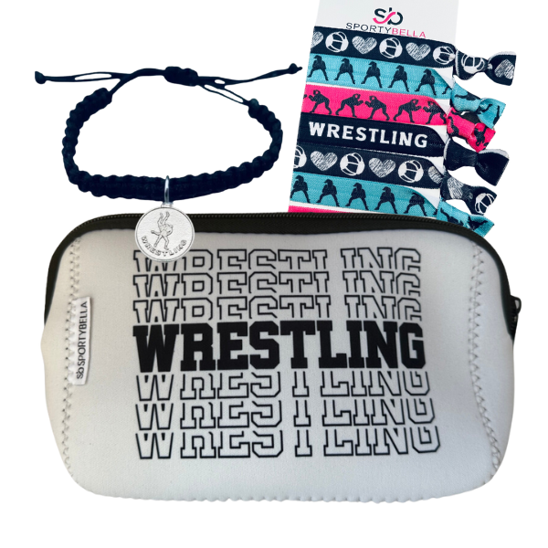 Girls Wrestling Cosmetic Bag Gift Bundle