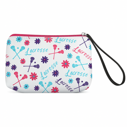 Lacrosse Small Wristlet Pouch Purse