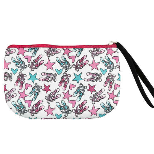 Ballet Wristlet Pouch Purse