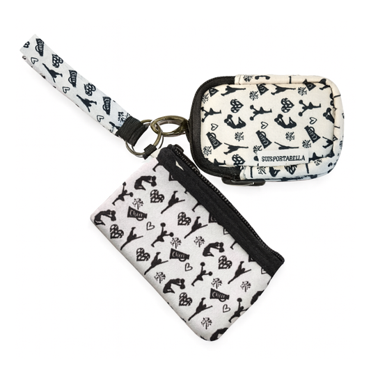 Cheer Dual Pouch Wristlet Wallet