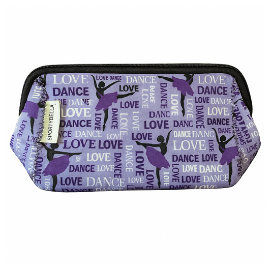 Dance Purple Cosmetic Bag