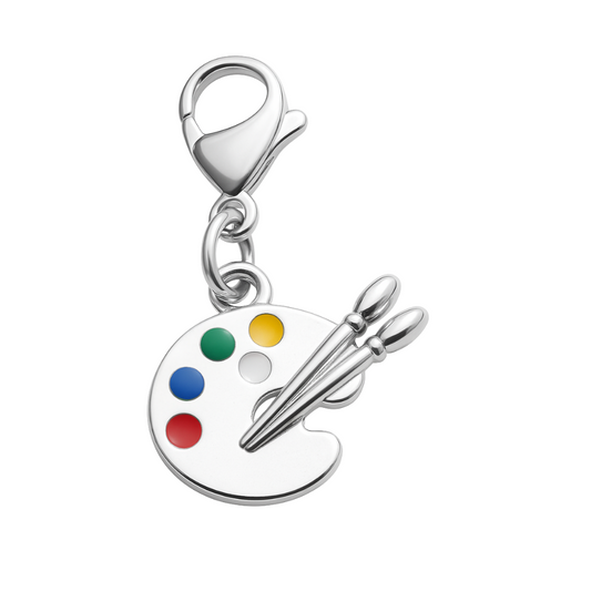 Artist Paint Clip On Zipper Pull