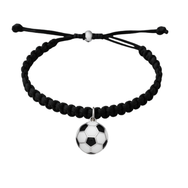 Soccer Adjustable Bracelet - Pick Colors & Charms