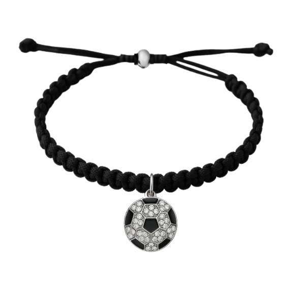 Soccer Adjustable Bracelet - Pick Colors & Charms