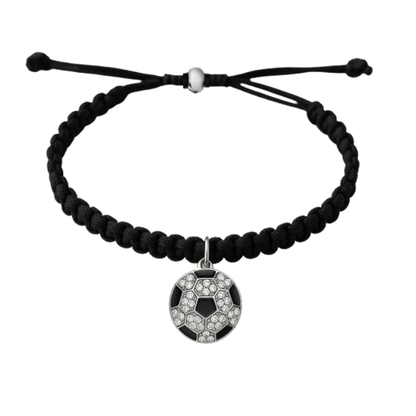 Soccer Adjustable Bracelet - Pick Colors & Charms