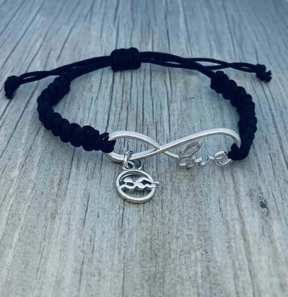 Swimming Adjustable Rope Bracelet - Pick Charm
