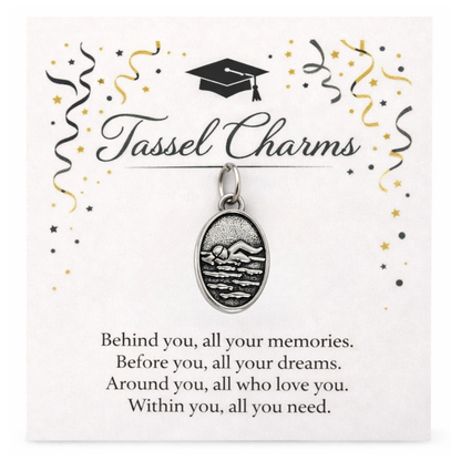 Swim Graduation Tassel Charm