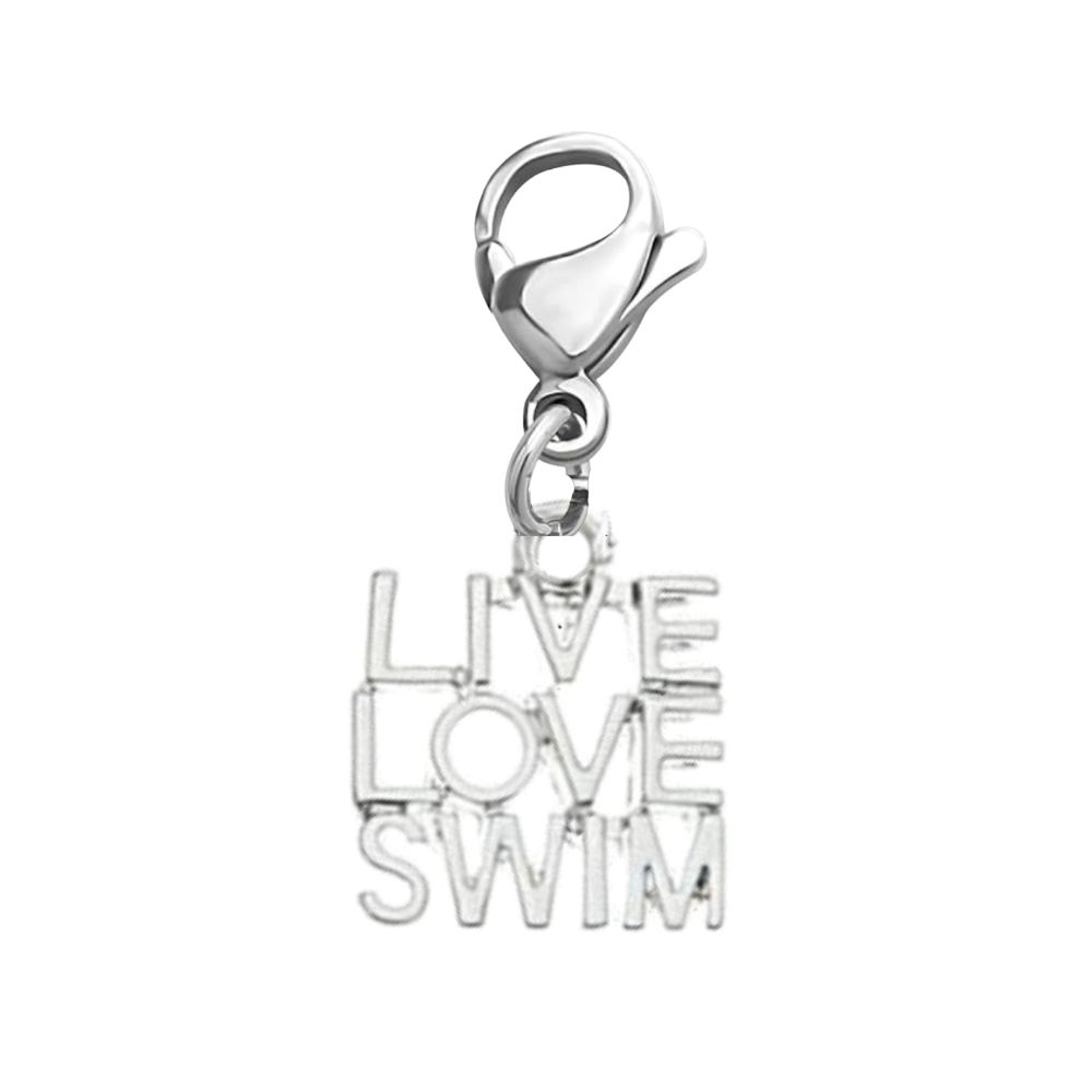 Swim Clip On Zipper Pull