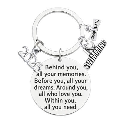 2026 Sports Graduation Keychain -Memories