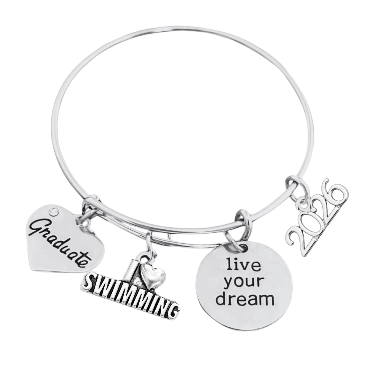 2026 Sports Graduation Bracelet - Live Your Dream- Pick Activity
