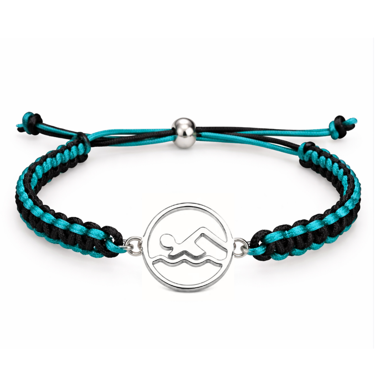 Swimming Multi Colored Connector Rope Bracelet