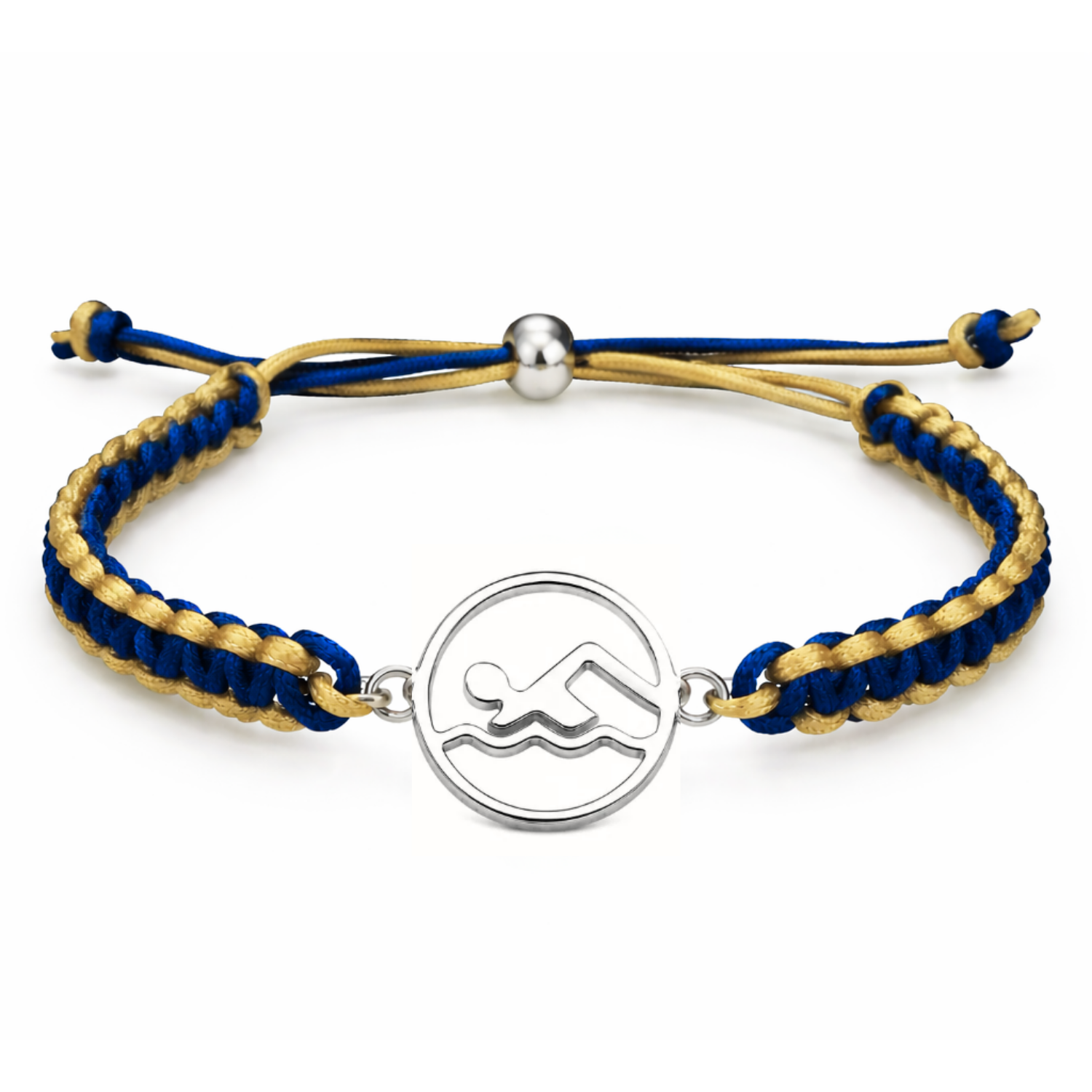 Swimming Multi Colored Connector Rope Bracelet
