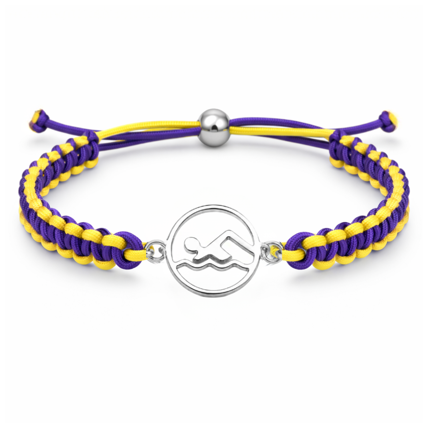 Swimming Multi Colored Connector Rope Bracelet