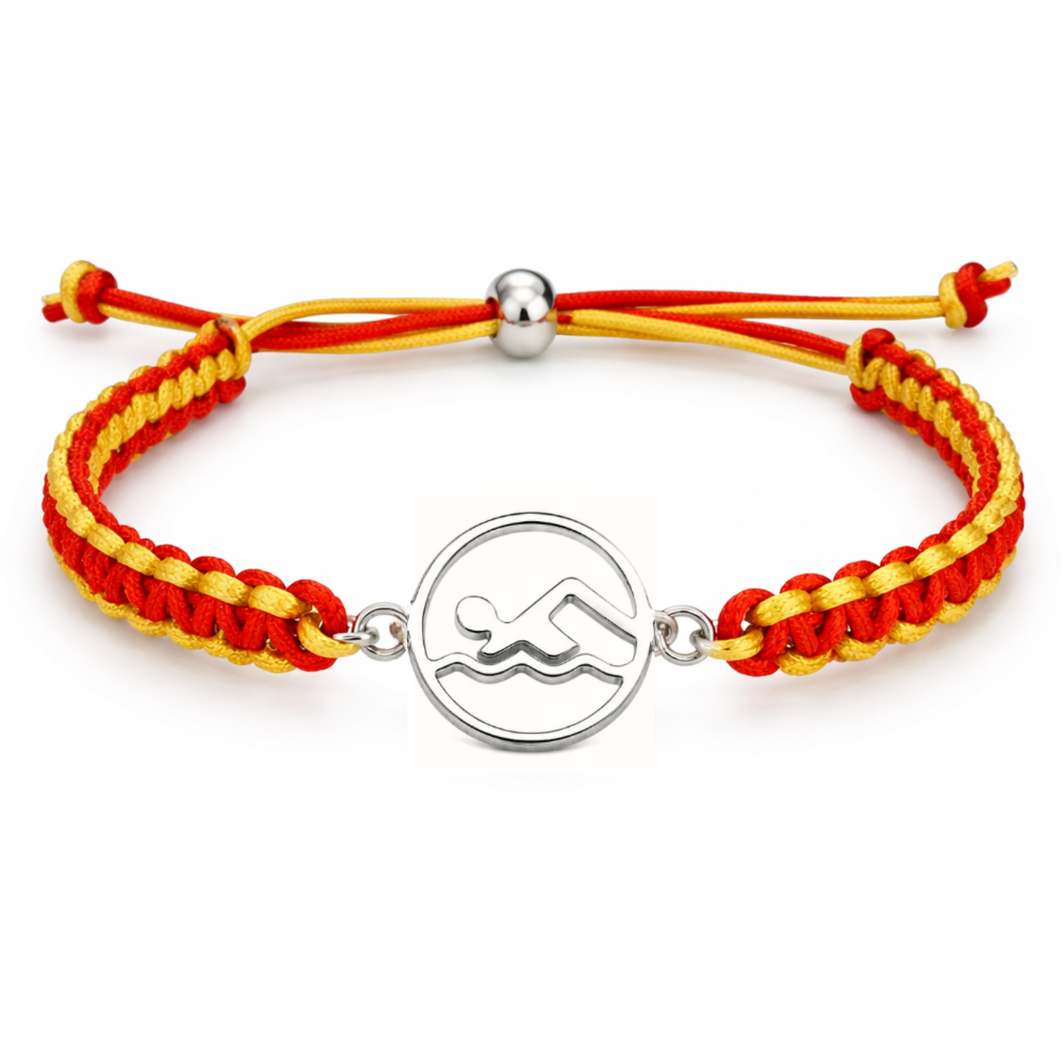 Swimming Multi Colored Connector Rope Bracelet