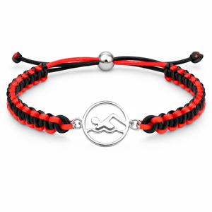 Swimming Multi Colored Connector Rope Bracelet