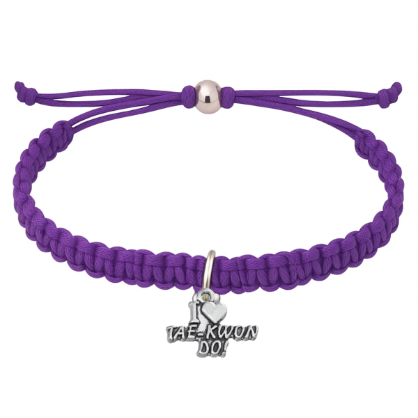 Taekwondo Rope Bracelet - Pick Color