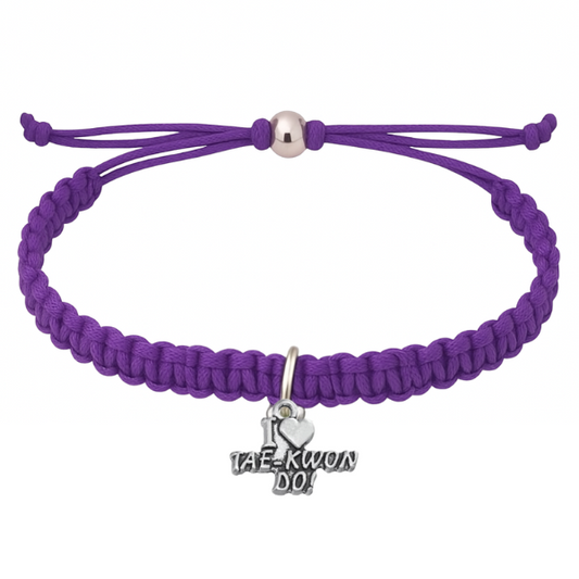 Taekwondo Rope Bracelet - Pick Color