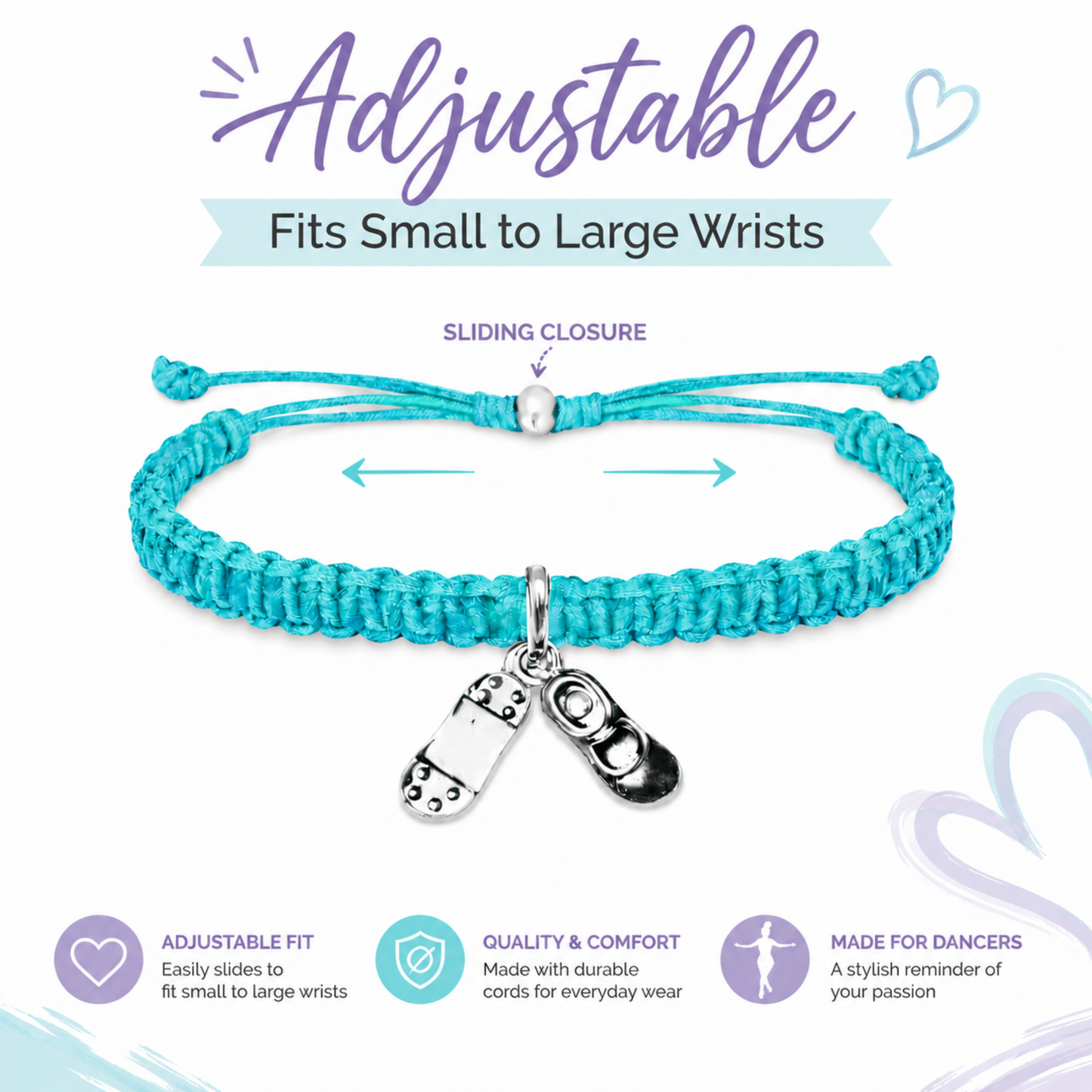 Tap Dance Rope Bracelet