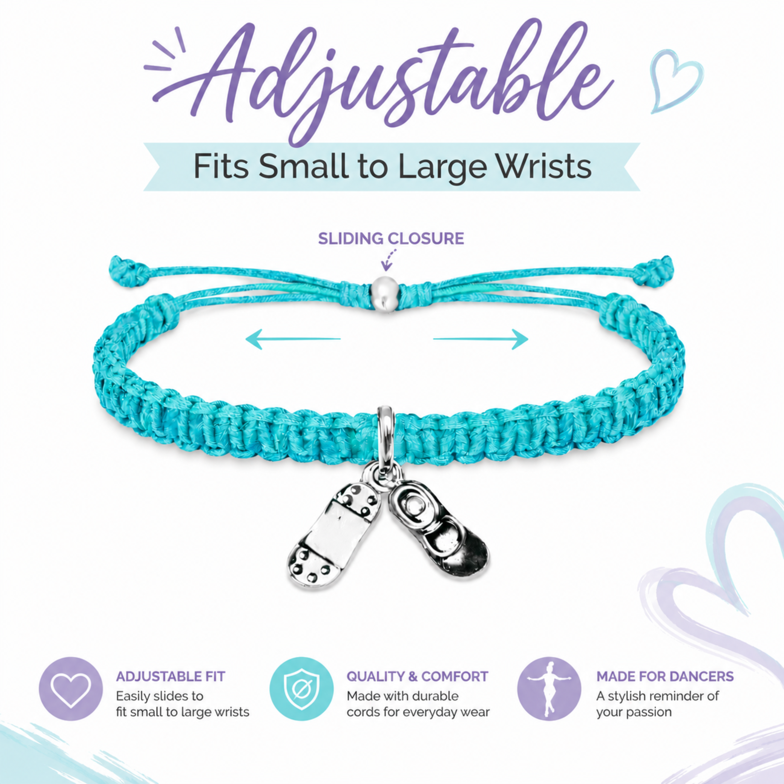 Tap Dance Rope Bracelet