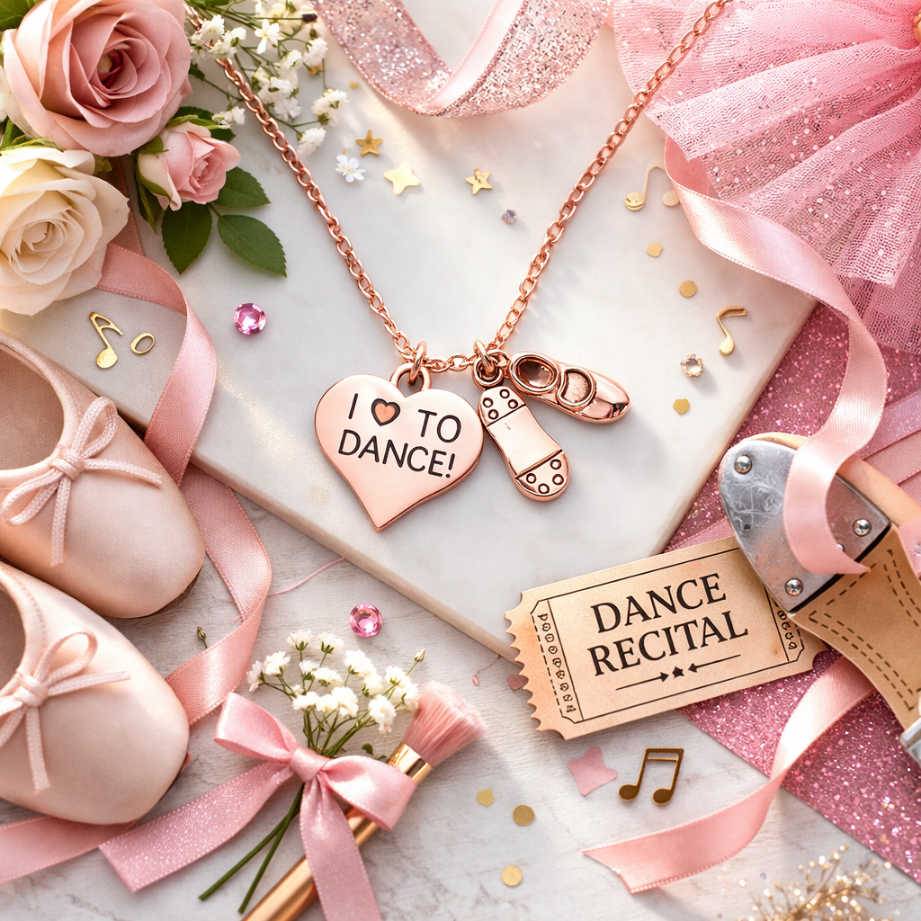 Tap Necklace- Love to Dance