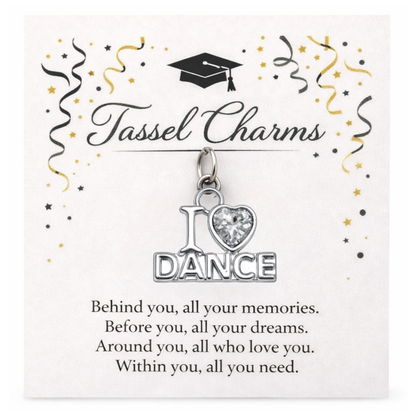 Dance Graduation Tassel Charm