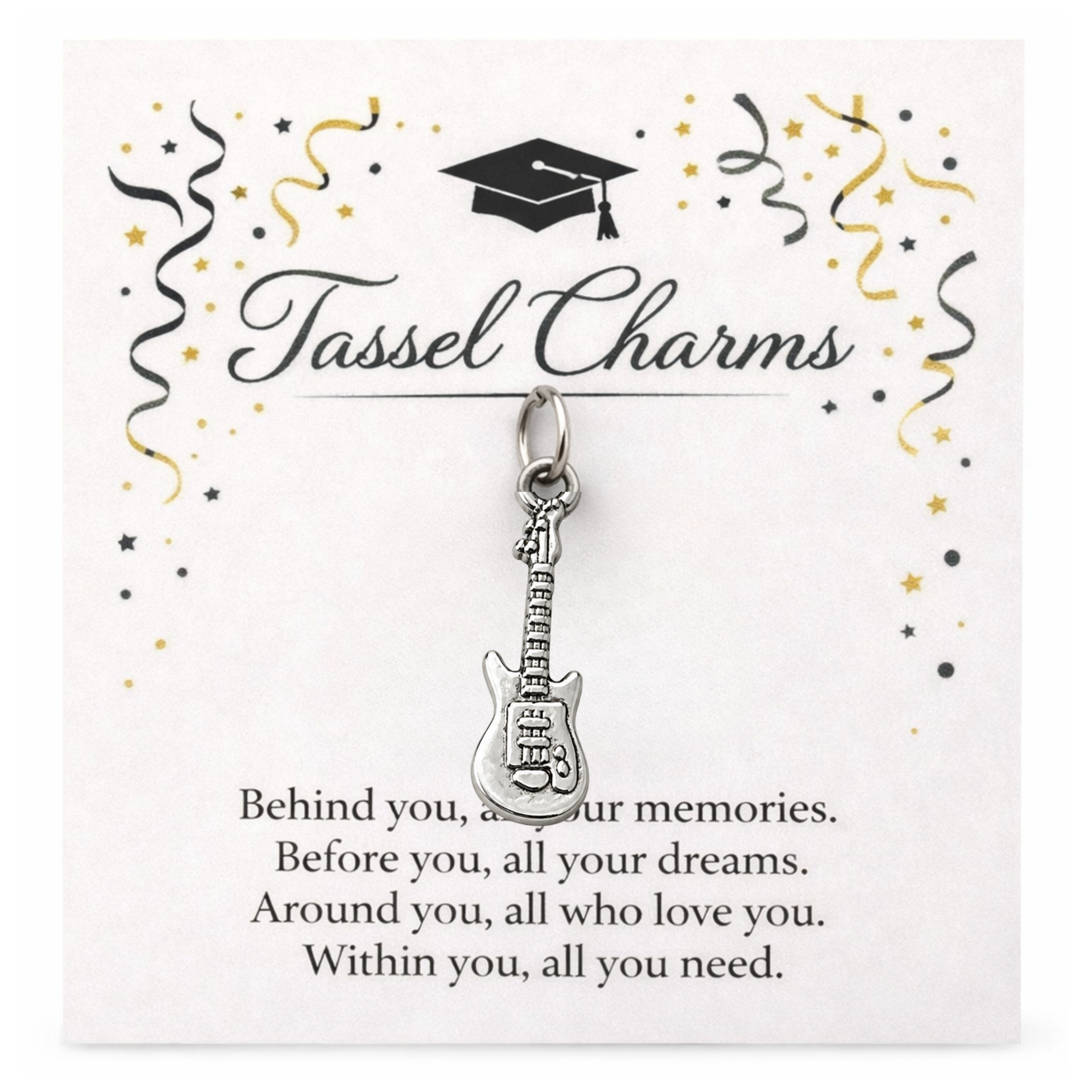 Music Graduation Tassel Charm