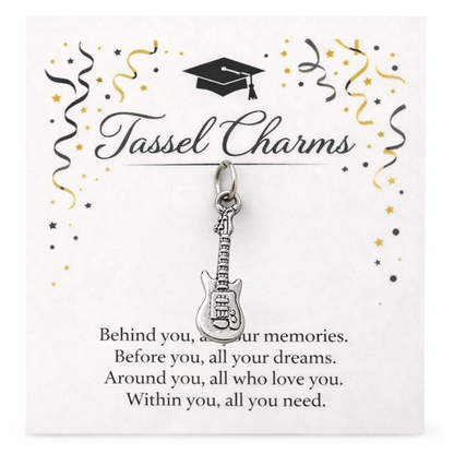 Music Graduation Tassel Charm