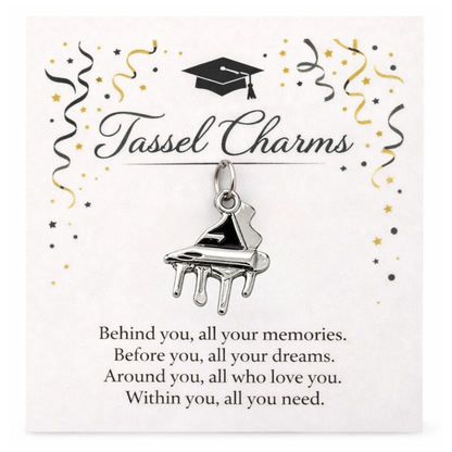 Music Graduation Tassel Charm