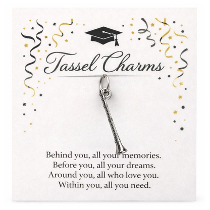 Music Graduation Tassel Charm