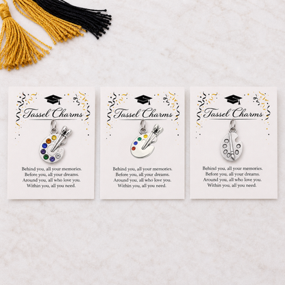 Art Graduation Tassel Charm
