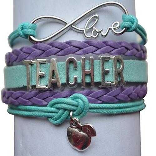 Teacher Infinity Bracelet - Infinity Collection