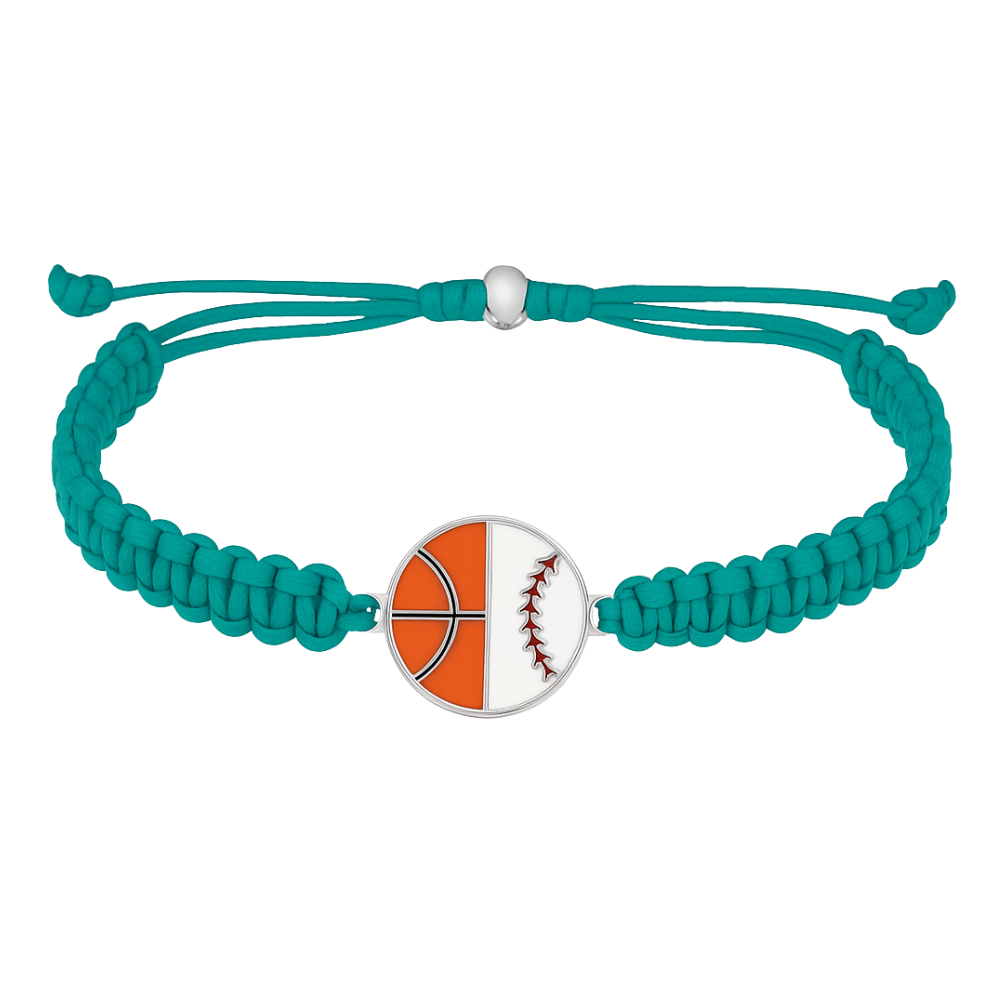 Baseball & Basketball 2 Sport Bracelet