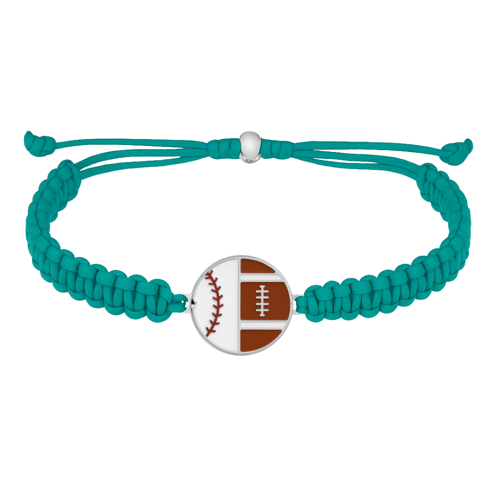 Baseball & Football 2 Sport Bracelet
