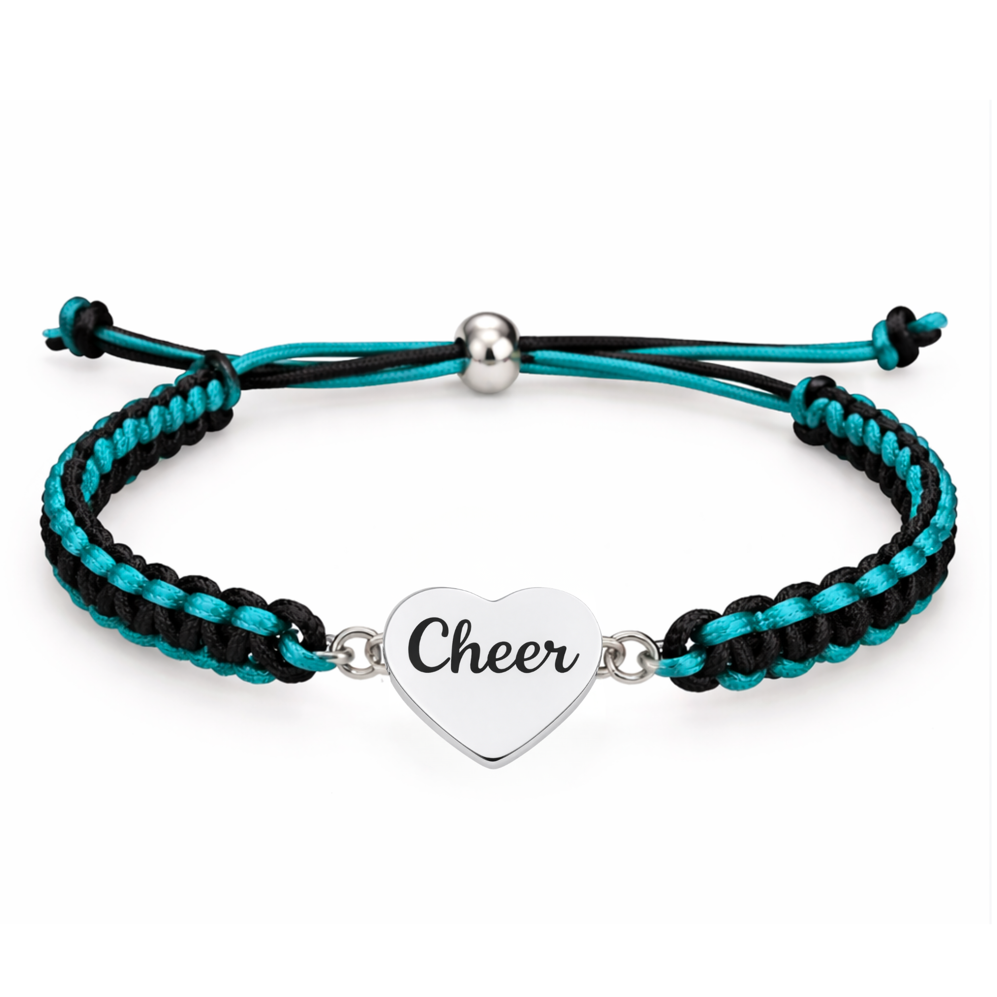 Cheer Multi Colored Rope Bracelet - Pick Colors