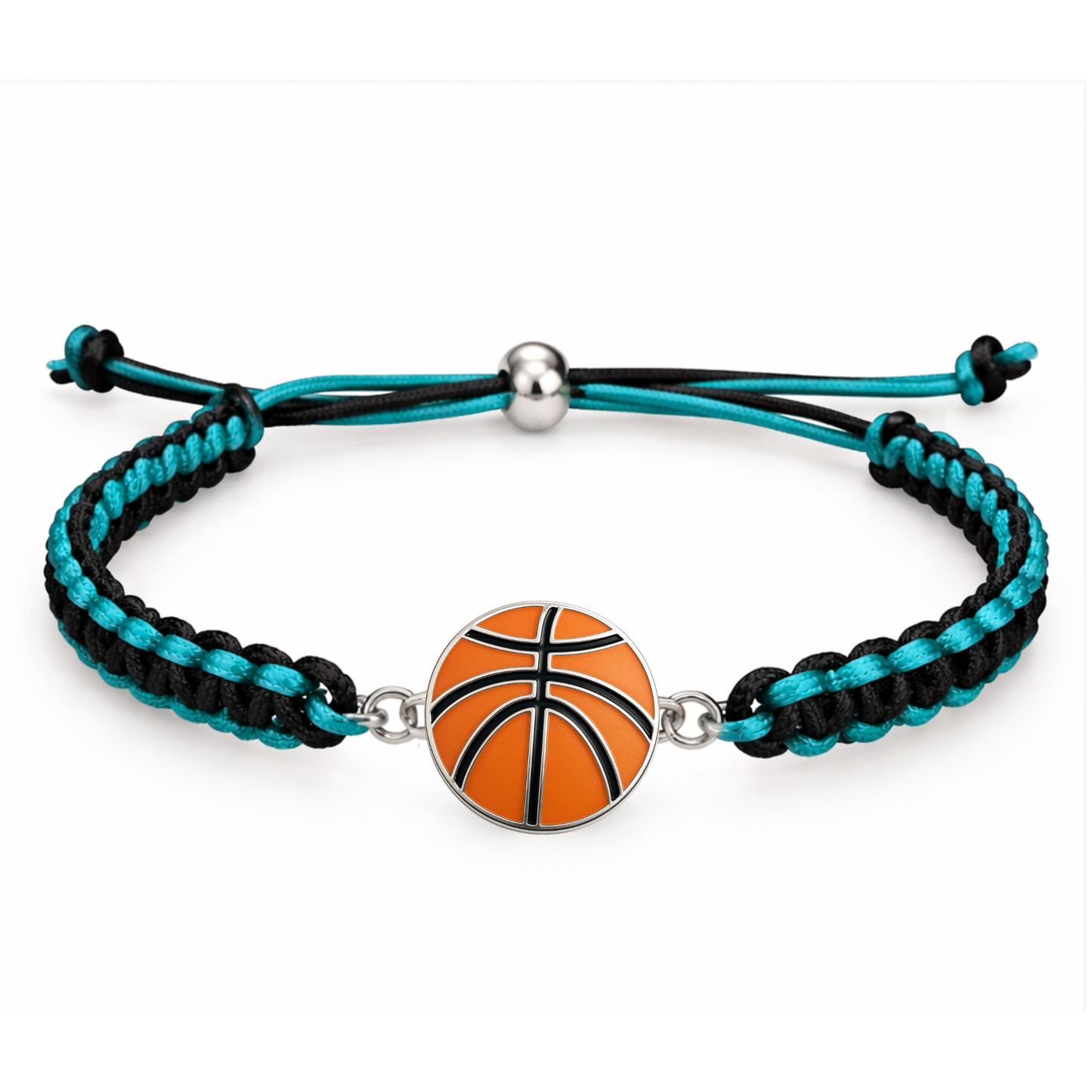 Multi Colored Basketball Rope Bracelet - Pick Color