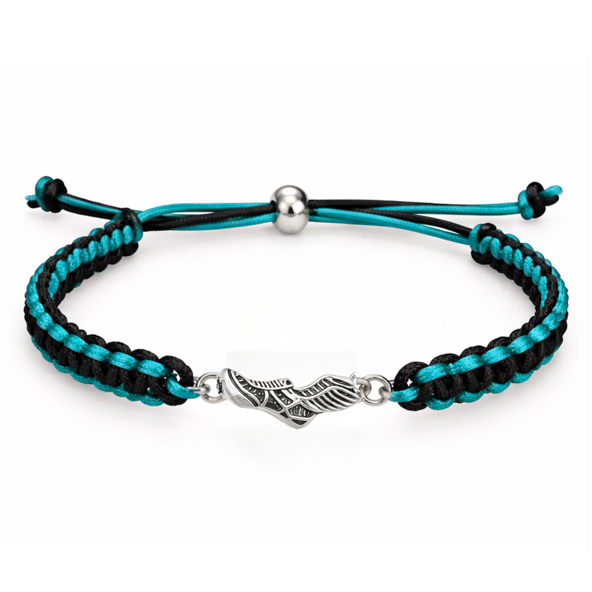 Multi Colored Track and Field Sneaker Rope Bracelet