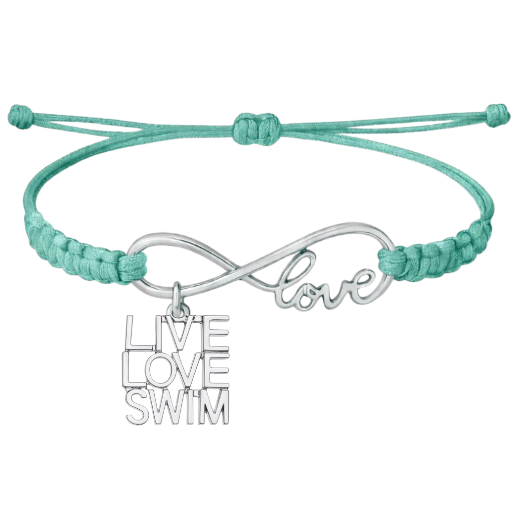 Swimming Adjustable Rope Bracelet - Pick Charm