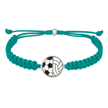 Soccer & Volleyball Rope Bracelet