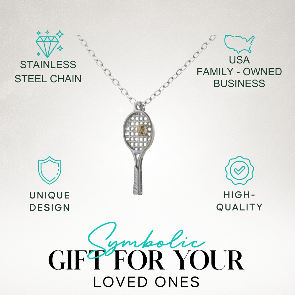 Tennis Necklace - Two Tone Silver and Gold